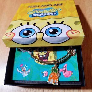 Alex and Ani - SpongeBob Pineapple Charm Bracelet NWT